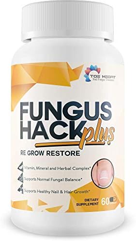 Fungus Hack Plus Re Grow Restore - Toenail Fungus Treatment - Restore Healthy Nail, Skin, and Hair Growth - Help Your Nail Renew and Restore with This Nail Renewal biotin Supplement Nail Growth Pills