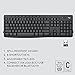 Logitech MK370 Combo for Business, Wireless Full-Size Keyboard and Wireless Mouse, Secure Logi Bolt USB Receiver, Bluetooth, Globally Certified Windows/Mac/Chrome, Linux - Graphite