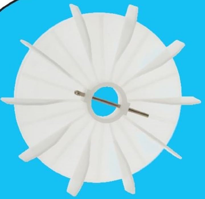 Cooling Fan for Crompton 10HP Motor Internal Dia 38mm Outer Dia 240mm Pin Type-1 Pc-image-14