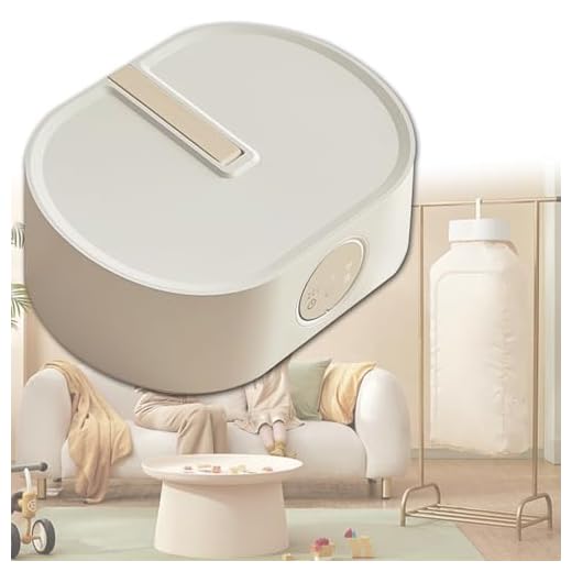 Secador De Roupas PortáTil, Mini MáQuina De Secar Roupas Com FunçãO De TemporizaçãO 8H Equipada, Corpo De Aquecimento PTC, Para Roupas íNtimas Roupas De Bebê
