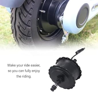 Bike Hub Motor, 48V 750W Brushless Toothed Hub Motor Ride Easily Compatible with Disc Brake IP65 for Modification