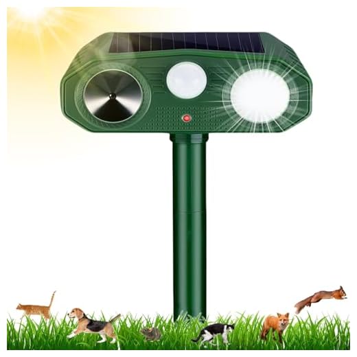 Ultraschall Katzenschreck für Garten