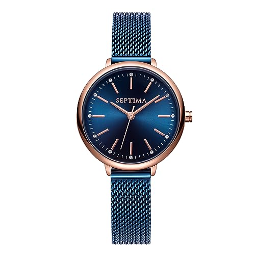 Montre pour femme en acier inoxydable SEPTIME Bonita alliance de luxe et finesse