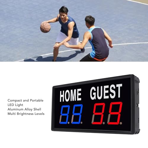 Reloj de puntuación con pilas Cyrank evita errores en fútbol y tenis 4