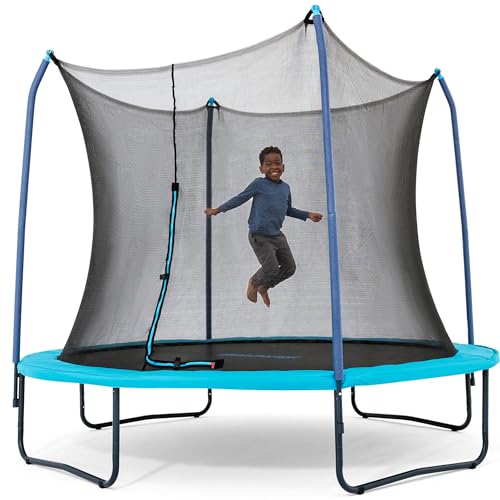 Bestway Xtreme Air 10 FT Outdoor Trampoline for Kids and Adults, No-Gap Security Enclosure Net,...