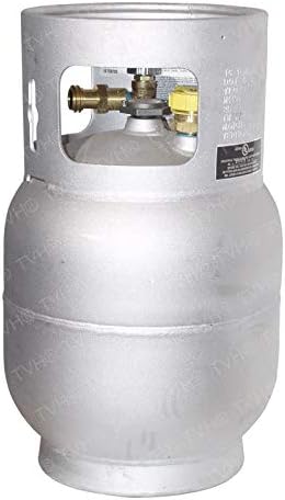 LPG Tank, Vapor Only - ALUMINUM 20 LB ALUMINUM 5 GALLON