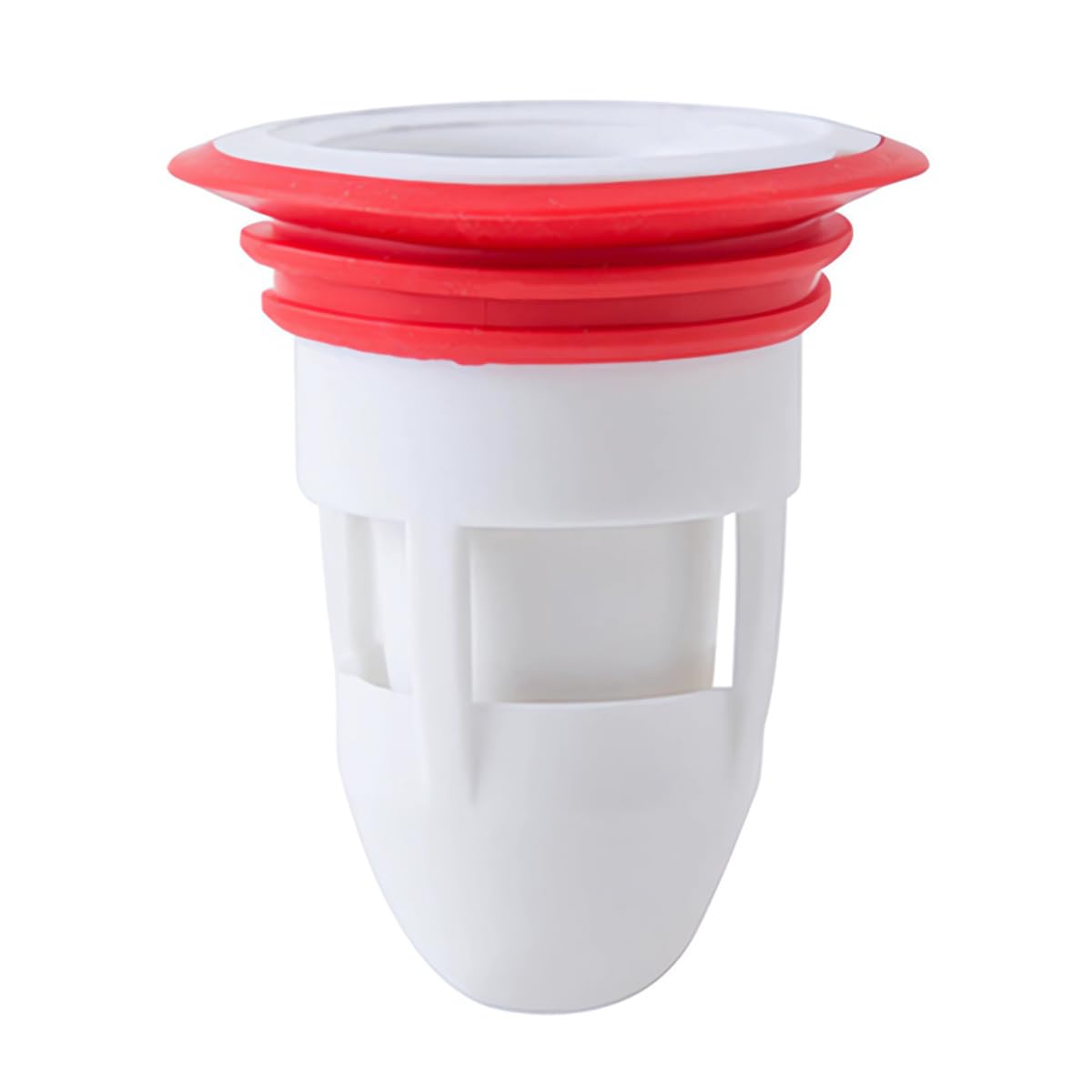 Clapet Anti-Refoulement TopHomer - Valve Anti-Odeur Pour Douche, Cuisine - Blanc, 6.5x5.5cm