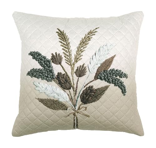 Image of BLUEDOT Home Decorative Floral Printed Cushion Covers Set of 5 (16x16 inches), Multicolor,CCN2