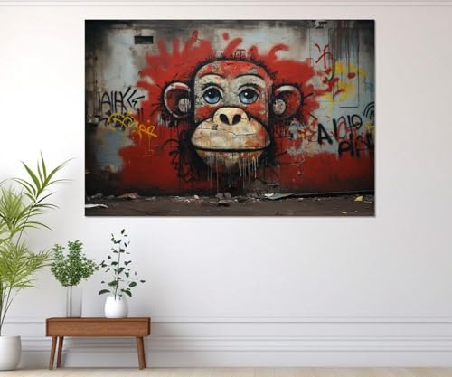 Singe ennuyé affiche moderne pour exprimer votre style - 3