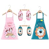 【Uso multifuncional】 Los delantales para niños son muy adecuados para clases de pintura y cocina y también se pueden usar para clases de arte, disfraces de Halloween, accesorios de teatro, fiestas de cumpleaños y decoraciones para fiestas temáticas.
