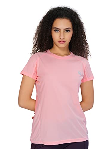Image of TECHNOSPORT Women's 100% Polyester Regular Fit T-Shirt