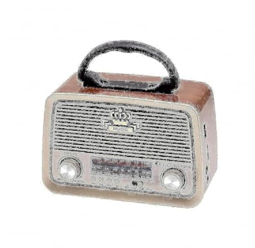 DLC Radio with Bluetooth, SD Card Slot, USB and AUX Port DLC-32213B