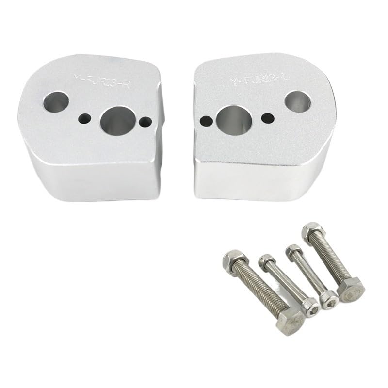Support de guidon FJR1300 en aluminium CNC de précision - 4