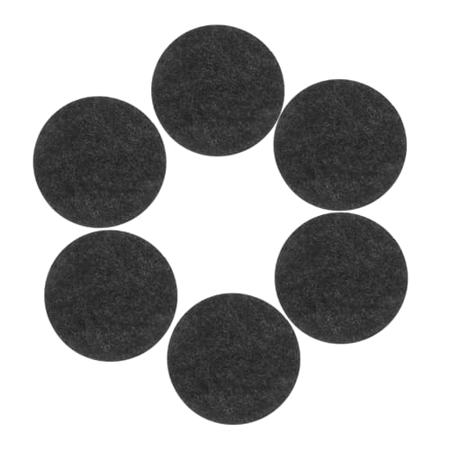 Amosfun 6pezzi Sottobicchieri in Tappetini Assorbenti Rotondi Sottovasi Per Piante Interne Tappetini Protettivi Per Pavimenti e Fioriere