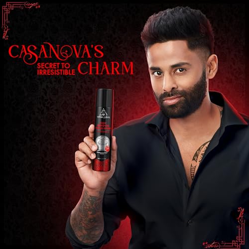 Image of UrbanGabru Casanova Hair Removal Cream Spray for Men (200 ML) | Painless Body Hair remove in Just 3-5 Min for Hands, Legs, Chest, Back & Under Arms | Natural & Safe