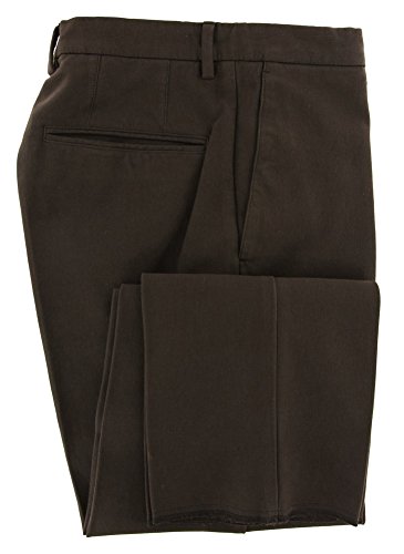 Incotex Brown Solid Pants - Extra Slim