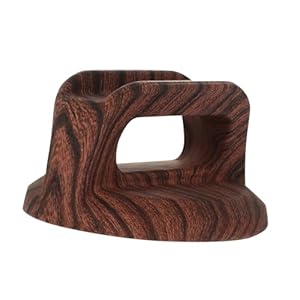 Fondotin Bakelit Topfdeckelknopf Holzoptik Braun