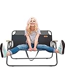 HDG Klappbank Campingbank Gartenbank James tragbar klappbar 2 Sitzer Campingstuhl