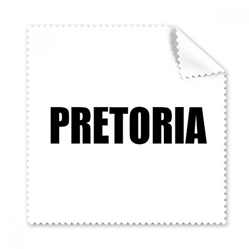 Cadeau tissu lunettes Pretoria Afrique du Sud lot de 5 nettoyeurs d'écran de rechange