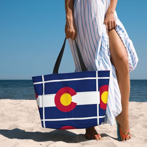 Sac fourre-tout étanche Colorado à grande capacité pour la plage - 6