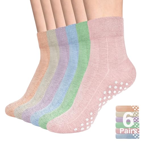 Image of DIBAOLONG Womens & Mens Low Cut Socks, 6-Pair Ankle No Show Athletic Short Cotton Socks