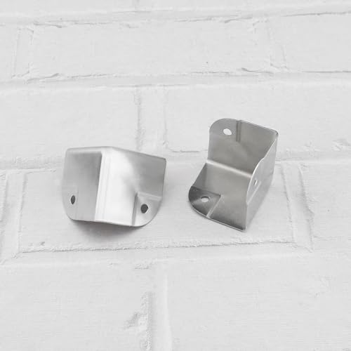 Image of The Lord of the Tools 15PCS Tool Box Corner Protectors Metal Corner Guard Tool Box Metal Angle Protector Furniture Metal Corner Protector for Boxes Table Luggage
