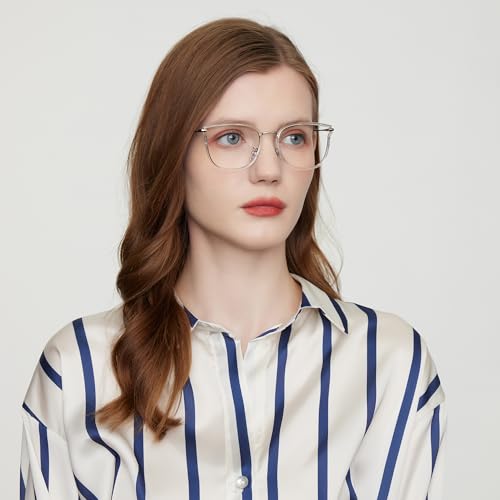 Image of GUDVUE Blue Light Glasses for Woman, Blue Light Blocking Glasses for Women, Anti Glare /UV400 /Eye Strain