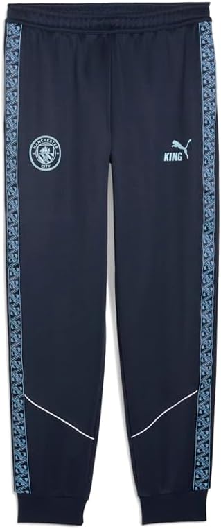 PUMA Mens Manchester City King Anthem Pants Casual - Blue