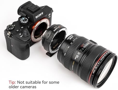 Adaptador EF-SE para lentes Canon EF a Sony E-Mount miniatura 6