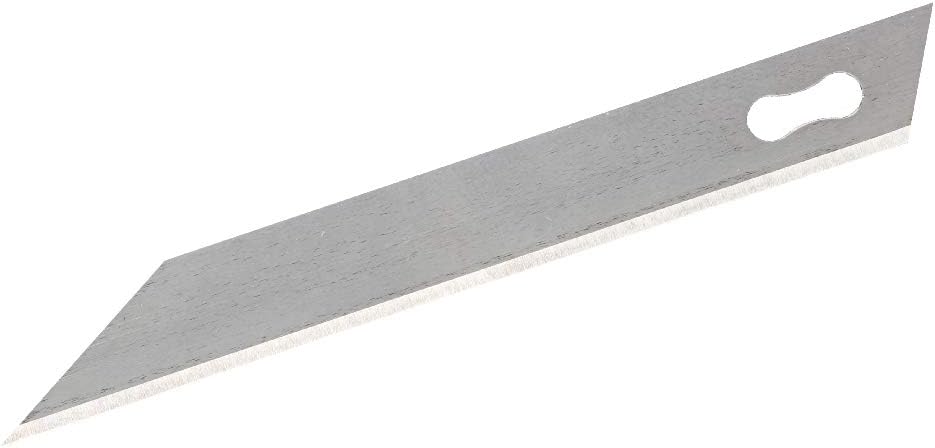 NOVA Slim Box Cutter Replacement Blade: 9mm Blade, 30 Degree Point Tip, Perfect for Paper, Boxes, Craft, Shrink Wrap, Foam, Plastic, Thin Metal, Utility (10 Pack)