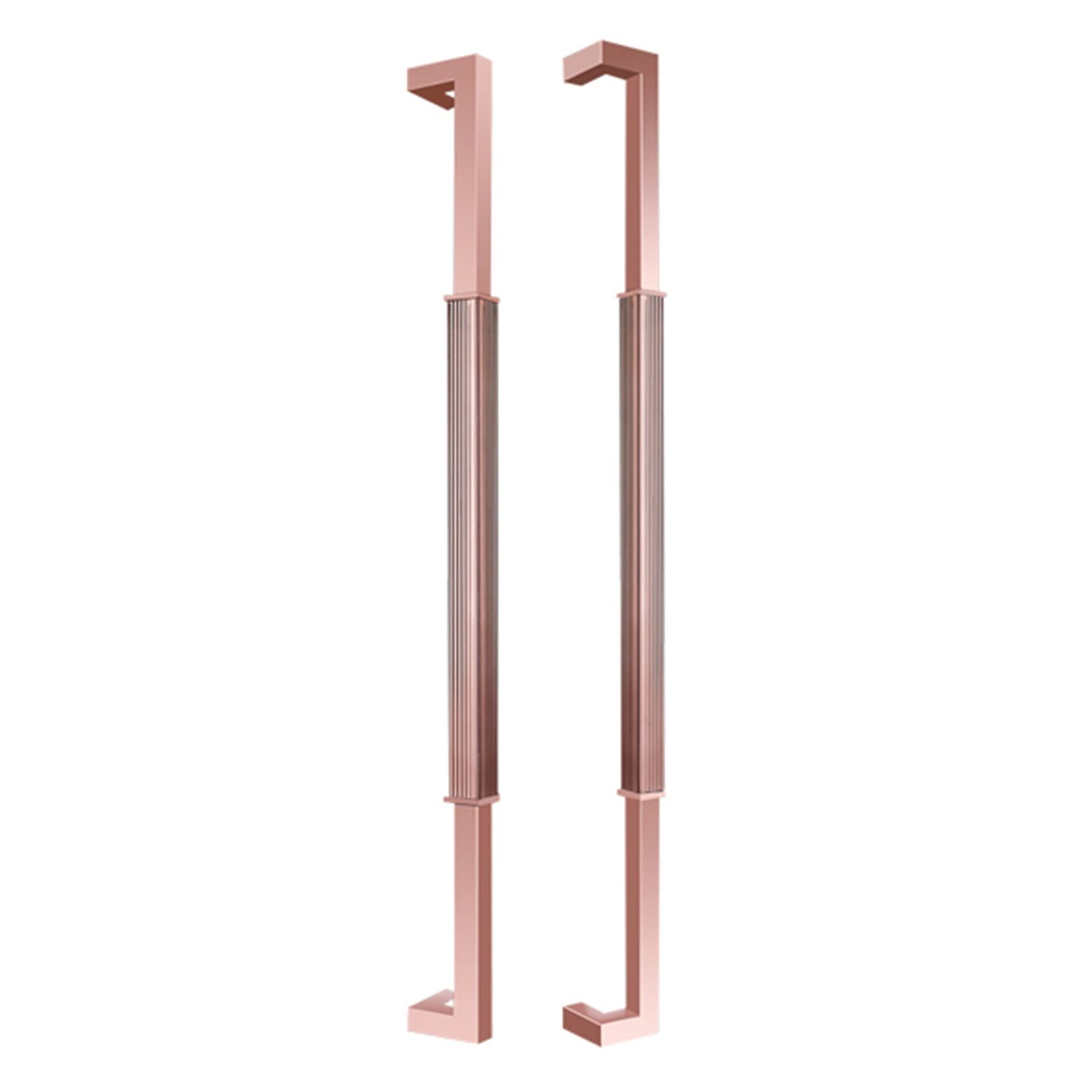 MXXQRHF Stainless Steel Modern Entry Door Handle - Double Sided Push Pull Door Pull for Sliding Doors, Shower, Interior/Exterior Gates - Durable Grab Handle for Home & Office