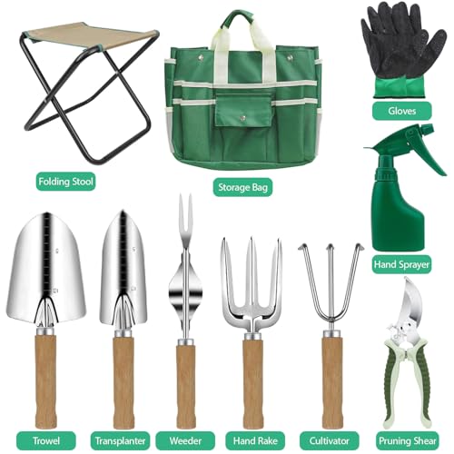 Set de Herramientas de Jardín LeMotech 10 Piezas miniatura 2