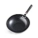 ZHANGZHI Żeliwny wok chiński tradycyjny wok duży wok nonstick wok kuchenka indukcyjna żelaza kuchenna kuchenka gazowa kuchenka (Color : Red)