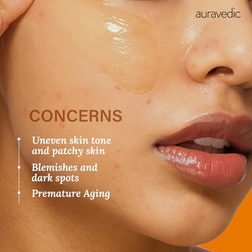 Auravedic Vitamin C Face Oil | with Rosehip, Avocado and Vitamin E | Natural & Organic Skin Moisturizer | Ayurvedic Facial Massage Oil for Soft, Smooth Skin | 3.38 Fl Oz (100ml) - Image 6