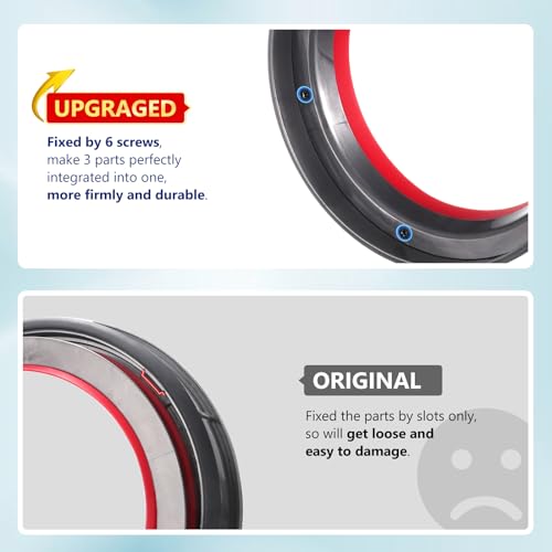 Image of Upgraded Dust Bin Sealing Ring Compatible with Dyson V11 V15 Gen5 SV14 SV15 SV22 Vacuum Cleaner, Bin Sealing Ring Assembly Compatible with Dyson V11 V15 Gen5 Canister