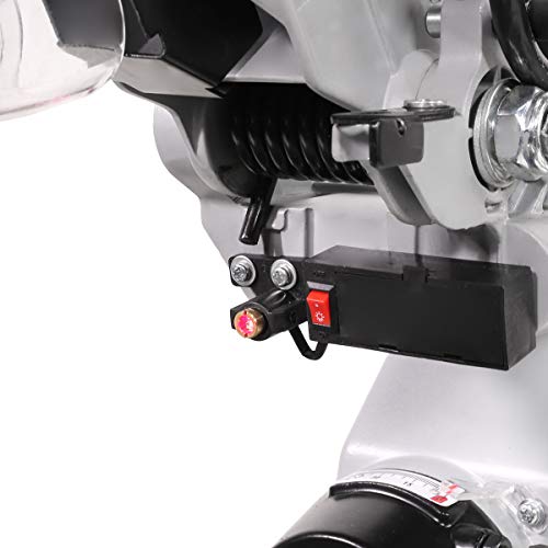 Xtremepowerus 12-Inch Sliding Compound Miter Saw, Blades, Precision Cut Blade Guard Build-In Dust Bag #TOP6