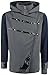 Produktbild Meroncourt Herren Dishonored 2 Corvo 'Stealth' Hoodie Kapuzenpullover, Grau (Grey Grey), Large