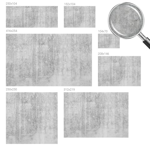 Fotomural moderno de hormigón para renovar la pared del salón y recibidor 6