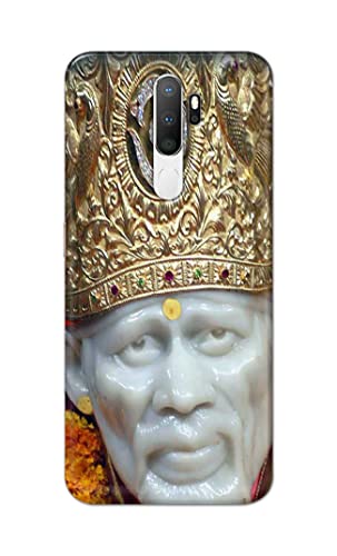 Image of PRINTFIDAA Sai Baba Lord Shiridi Great God Hinduism Hindu Religious Printed Designer Hard Case for Oppo A5 (2020) / Oppo A9 (2020), Oppo A11x Back Cover -(e) RPM1005
