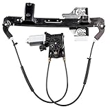 SUNROAD Power Window Regulator & Motor Rear Right Passenger Side fit for 2000 2001 2002 2003 2004 2005 2006 Chevrolet Tahoe 2000-2006 GMC Yukon 2002-2006 Cadillac Escalade