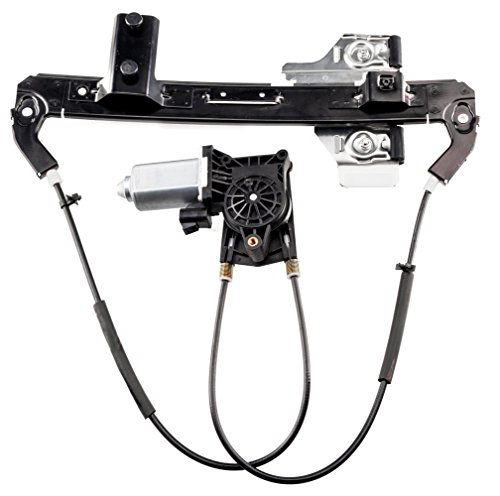 SUNROAD Power Window Regulator & Motor Rear Right Passenger Side Replacement for 2000 2001 2002 2003 2004 2005 2006 Chevrolet Tahoe 2000-2006 GMC Yukon 2002-2006 Cadillac Escalade