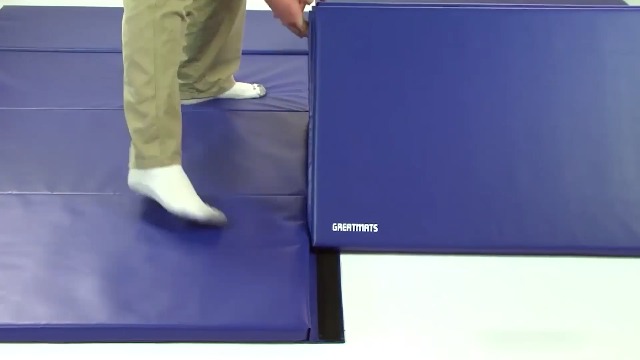 Amazon.com : Greatmats Gym Mats 4x8 Ft x 1-3/8 Inch Folding, Blue