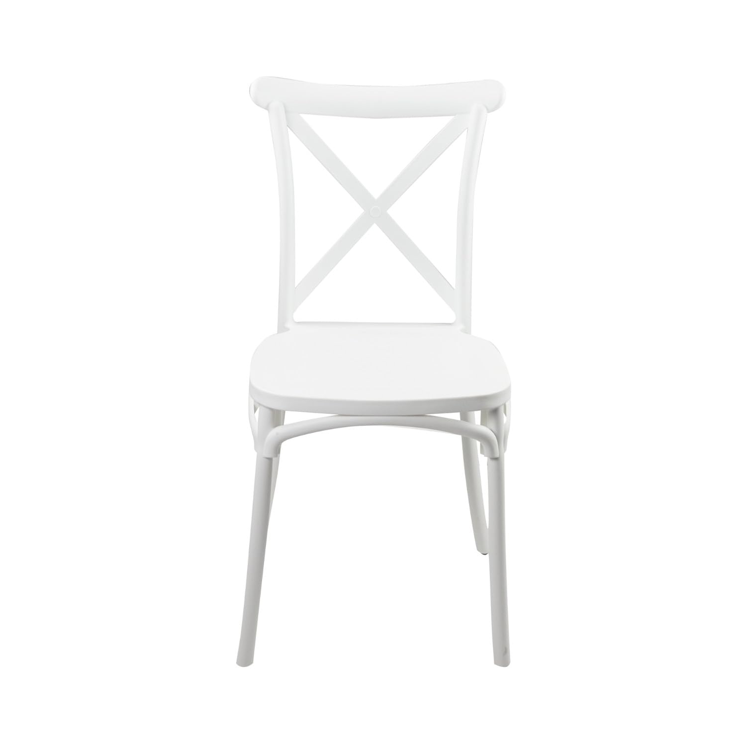 Pack 12 Sillas para Catering Apilables Charlotte 50x44x87.5cm 7house