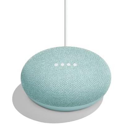 Google Nest Mini 2nd Gen - Wireless Bluetooth Speaker (Aqua)