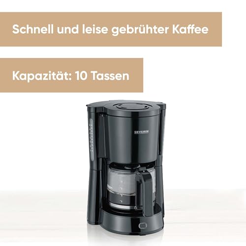 SEVERIN KA 4815 Filterkaffeemaschine für bis zu 10 Tassen