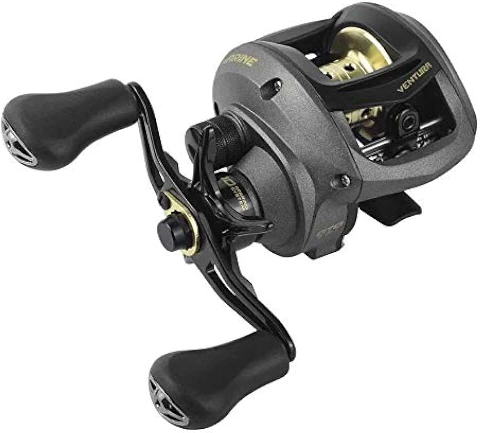 CARRETILHA DE PESCA MARINE SPORTS NEW VENTURA VT10-10 ROL. - RECOLHIMENTO 7.0:1 LADO:DIREITO