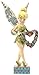 Jim Shore for Enesco Disney Traditions Tinker Bell with Flowers Figurine, 7.5-Inch