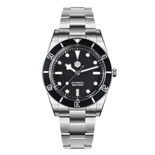 1963 Watch San Martin Men Watch SN0138GB, 37 mm 20 Bar Diver Watch ST2130 28800BPH Automatic Mechanical Men Watches, Lux