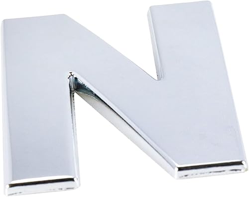 Miniatura 7 de Modengzhe Etiqueta engomada del emblema del coche del metal 3D de la letra T de la etiqueta engomada de la galjanoplastia del cinc de