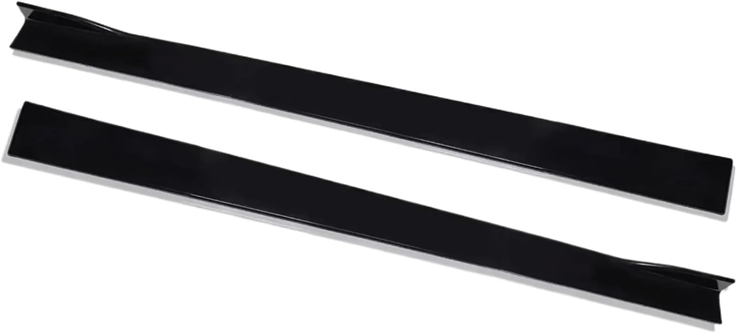 Compatible With Acura ILX 2013-2022 78.7" Car Side Skirt Splitter Spoiler Lip Rocker Panel Extensions Body Kit Car Bumpers(Gloss Black)